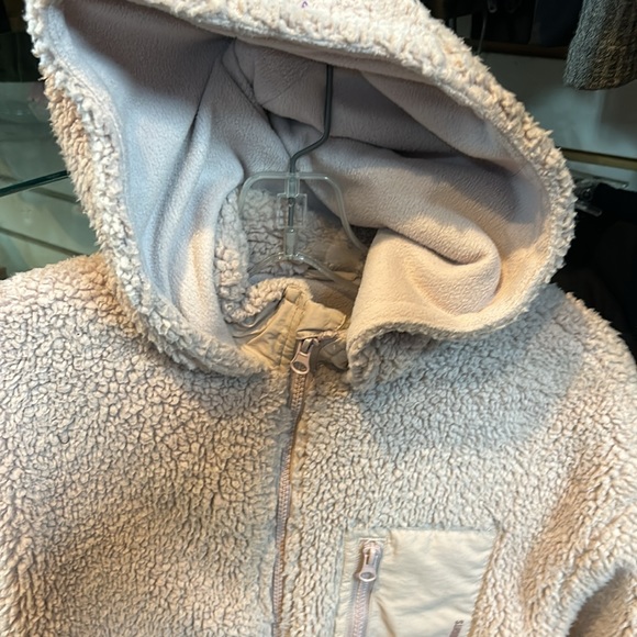 Zara Girls Fleece Hooded Jacket  - Size 13/14 - Picture 4 of 9